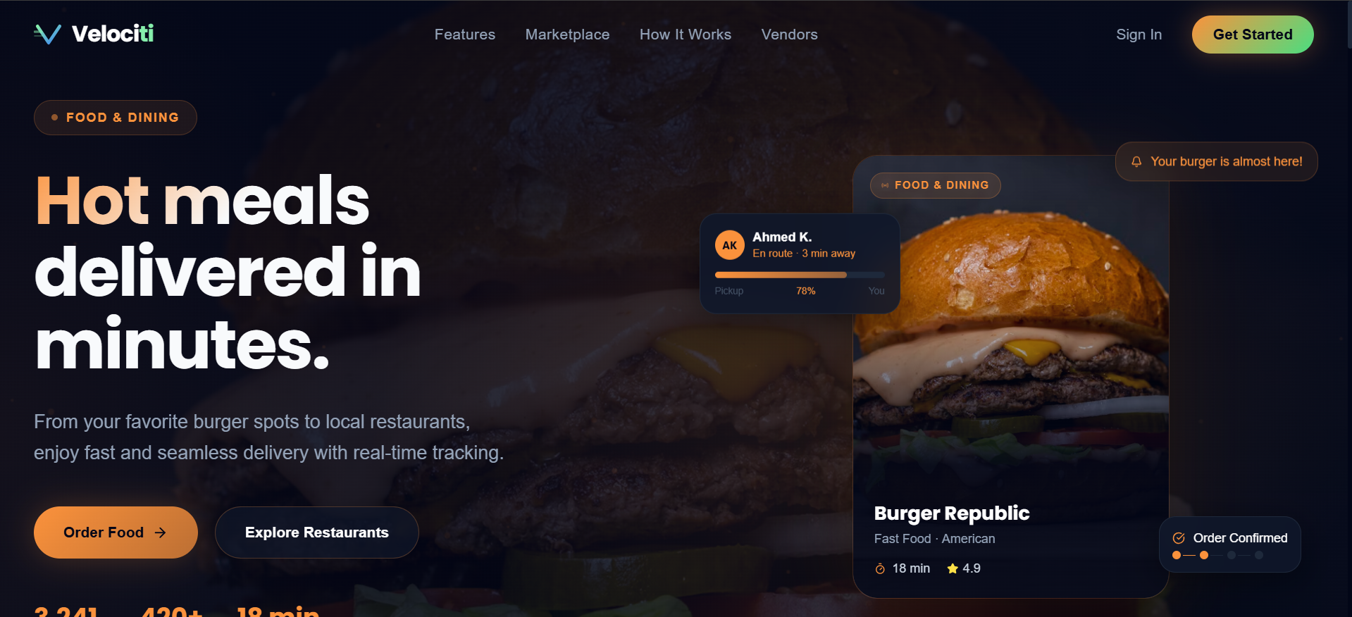 Velociti Multi-Vendor Delivery Platform